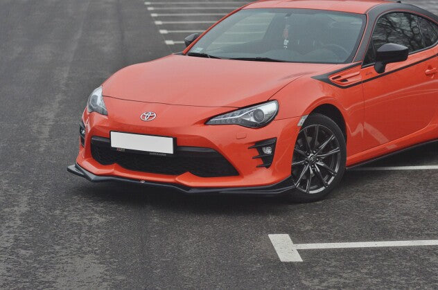 Frontlippe V.2 passend für Toyota GT86 FL schwarz Hochglanz