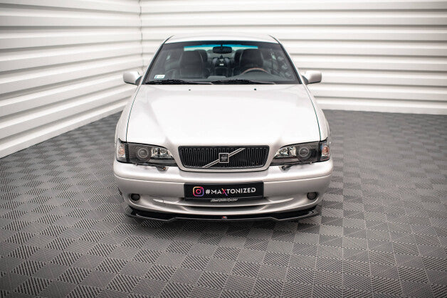Frontlippe V.2 passend für Volvo C70 Mk1 schwarz Hochglanz