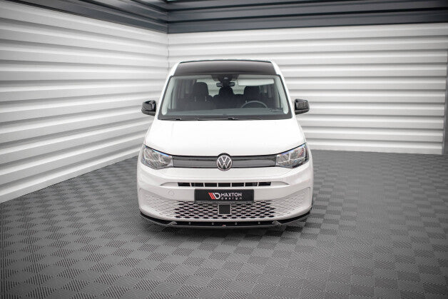 Frontlippe V.2 passend für VW Caddy Mk5 schwarz Hochglanz