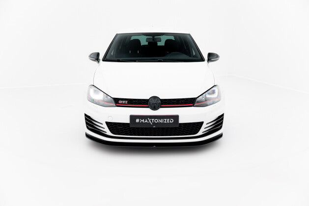 Frontlippe V.2 passend für VW Golf 7 GTI schwarz matt
