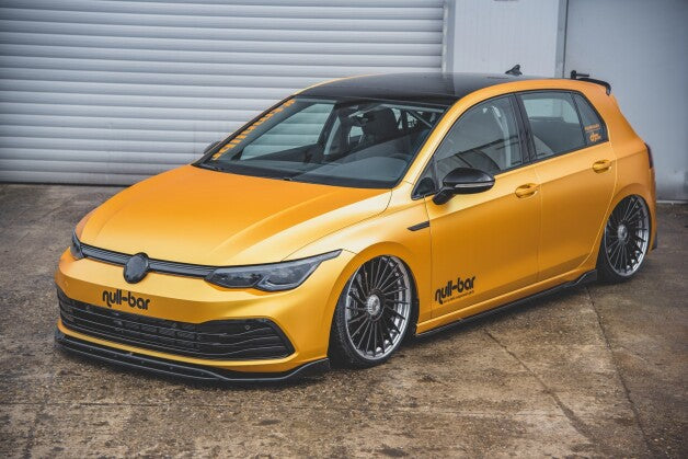 Frontlippe V.2 passend für VW Golf Mk8 schwarz Hochglanz