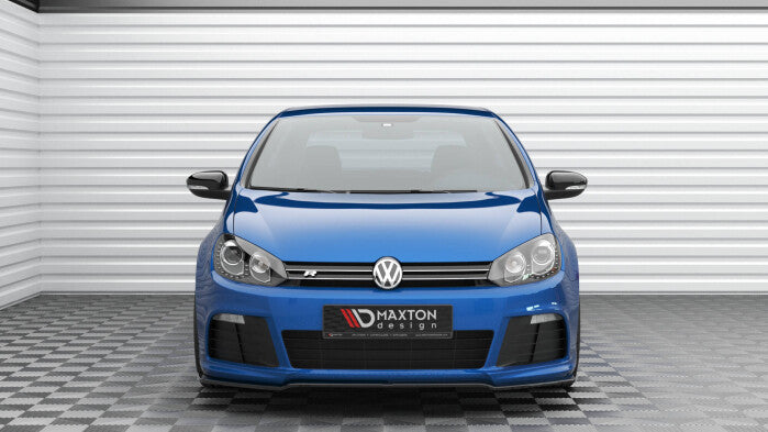 Frontlippe V.2 passend für VW Golf R Mk6 schwarz Hochglanz