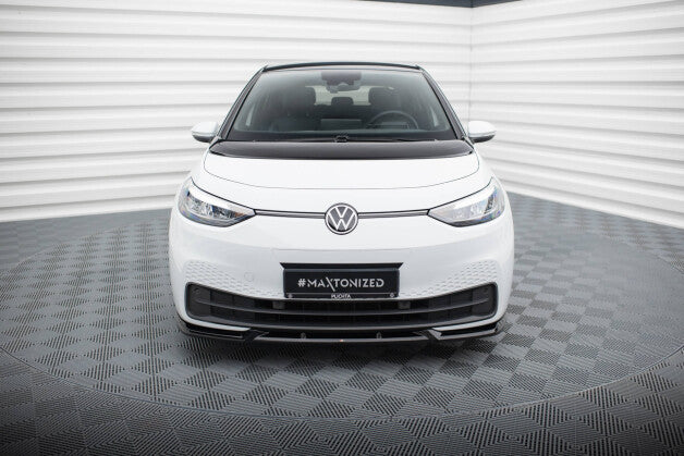 Frontlippe V.2 passend für VW ID.3 Mk1 schwarz Hochglanz