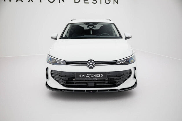 Frontlippe V.2 passend für VW Passat B9 schwarz Hochglanz