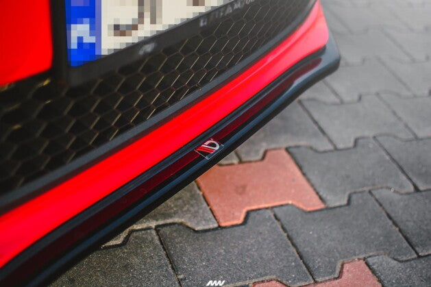 Frontlippe V.2 passend für VW Polo GTI Mk5 schwarz Hochglanz