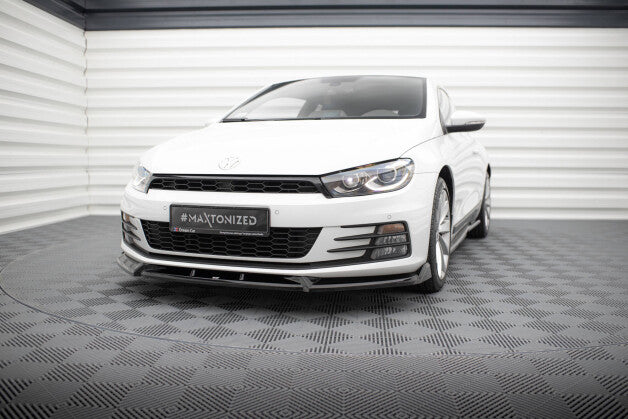 Frontlippe V.2 passend für VW Scirocco Mk3 FL schwarz Hochglanz