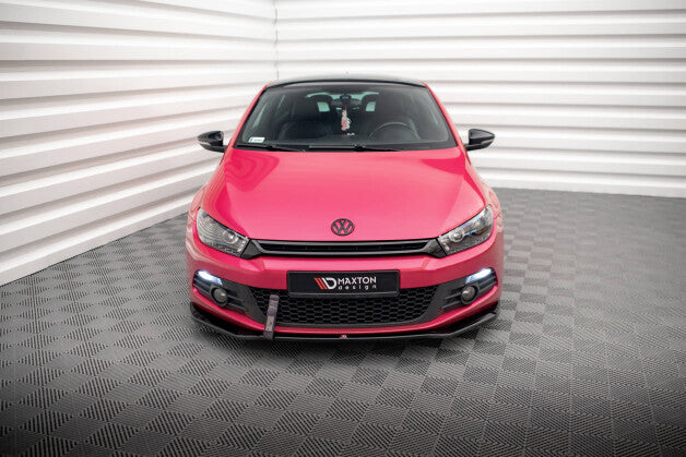 Frontlippe V.2 passend für VW Scirocco Mk3 schwarz Hochglanz