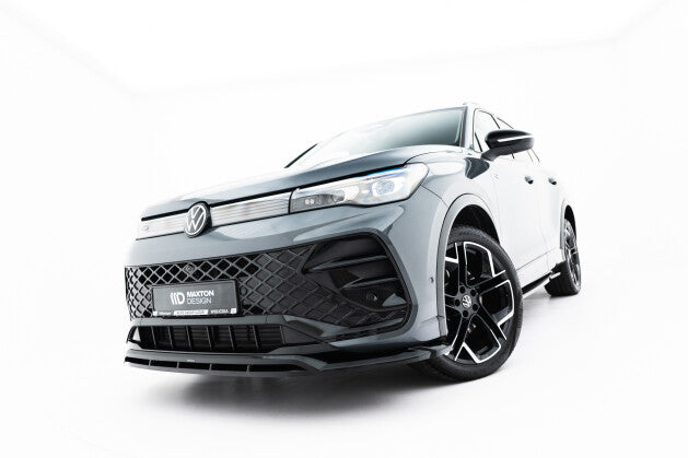 Frontlippe V.2 passend für VW Tiguan R-Line Mk3 schwarz Hochglanz