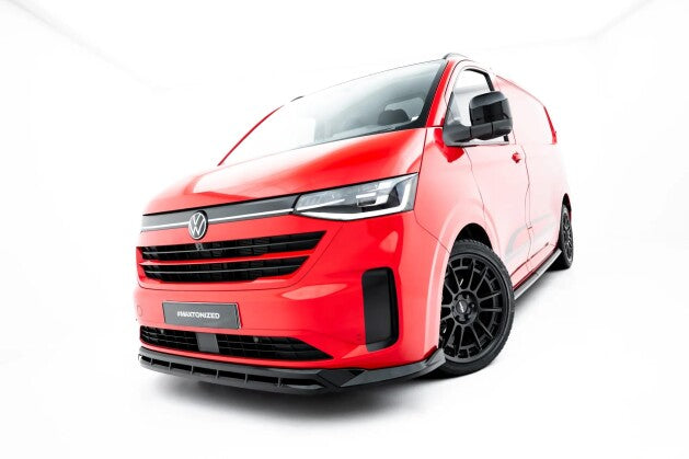 Frontlippe V.2 passend für VW Transporter T7 schwarz Hochglanz
