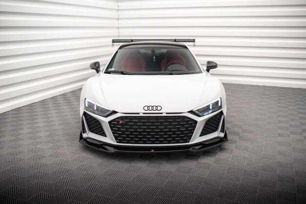 Frontlippe V.3 + Flaps passend für Audi R8 Mk2 FL