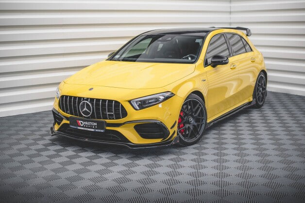 Frontlippe V.3 + Flaps passend für Mercedes-AMG A 45 S Aero Pack W177