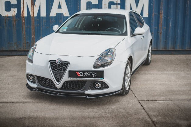 Frontlippe V.3 passend für Alfa Romeo Giulietta schwarz Hochglanz