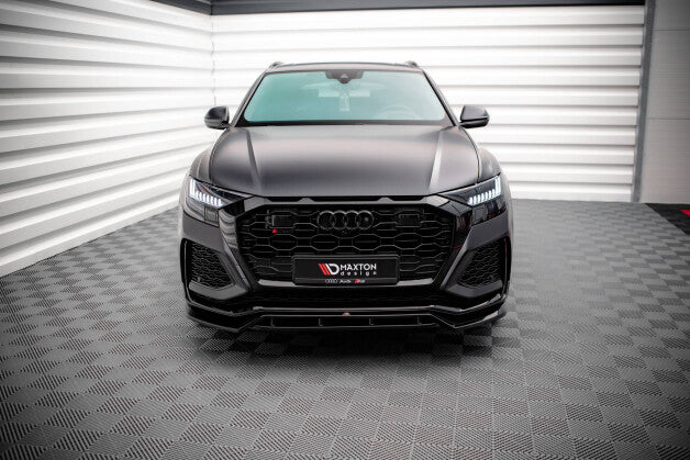 Frontlippe V.3 passend für Audi RSQ8 Mk1 schwarz Hochglanz