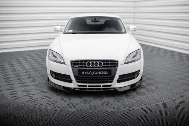 Frontlippe V.3 passend für Audi TT 8J schwarz Hochglanz