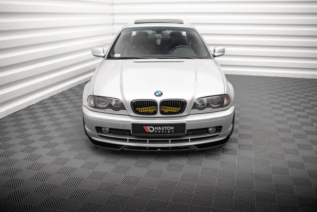 Frontlippe V.3 passend für BMW 3er Coupe E46 schwarz Hochglanz