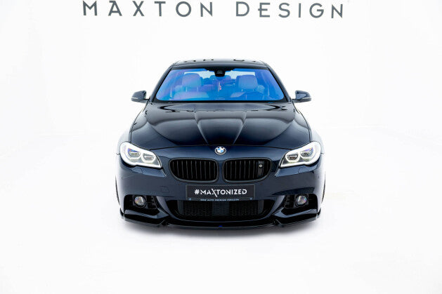Frontlippe V.3 passend für BMW 5er F10/F11 M-Paket schwarz Hochglanz