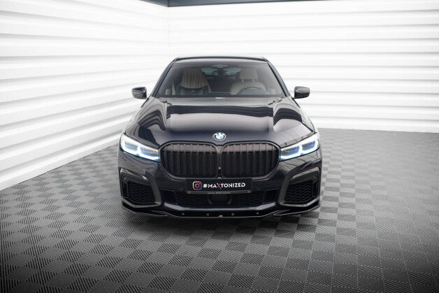 Frontlippe V.3 passend für BMW 7 M-Paket G11 / G12 FL schwarz Hochglanz