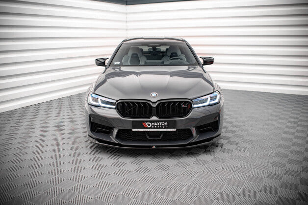 Frontlippe V.3 passend für BMW M5 F90 FL schwarz Hochglanz