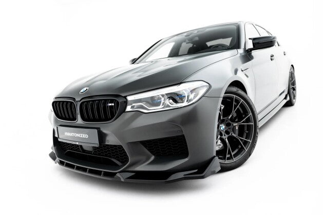 Frontlippe V.3 passend für BMW M5 F90 schwarz Hochglanz