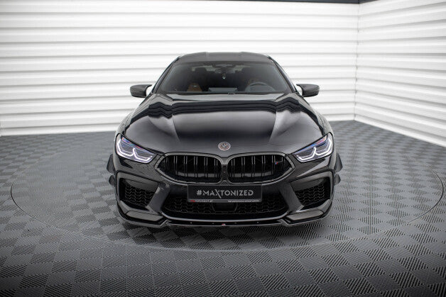 Frontlippe V.3 passend für BMW M8 Gran Coupe F93 / Coupe F92 schwarz Hochglanz