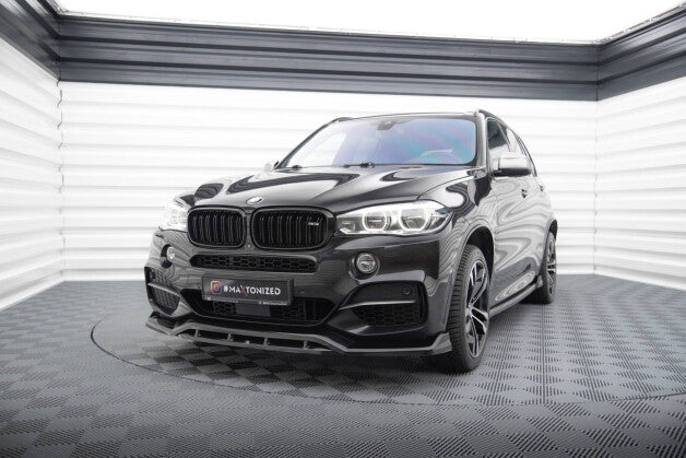 Frontlippe V.3 passend für BMW X5 M-Paket F15 schwarz Hochglanz
