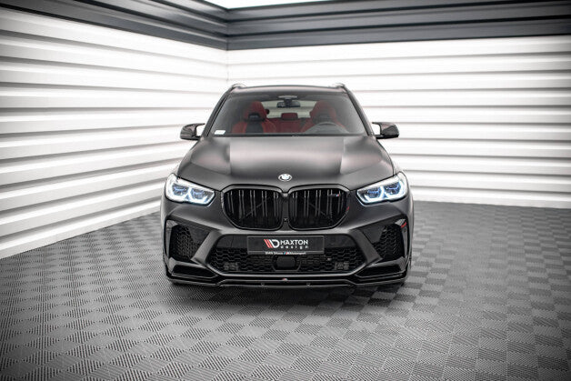 Frontlippe V.3 passend für BMW X5M F95 schwarz Hochglanz