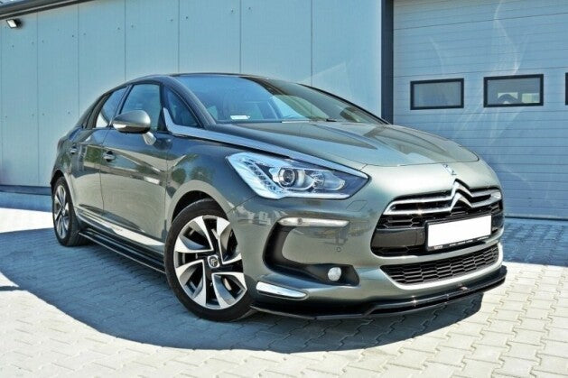 Frontlippe V.3 passend für Citroen DS5 schwarz Hochglanz