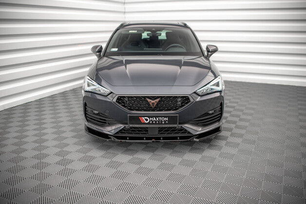 Frontlippe V.3 passend für CUPRA Leon Mk1 schwarz Hochglanz