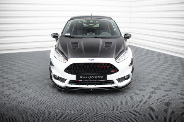 Frontlippe V.3 passend für Ford Fiesta ST Mk7 FL schwarz Hochglanz