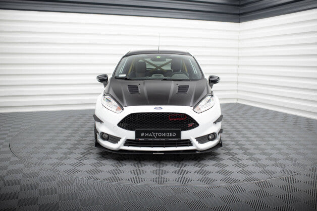 Frontlippe V.3 passend für Ford Fiesta ST Mk7 FL schwarz matt