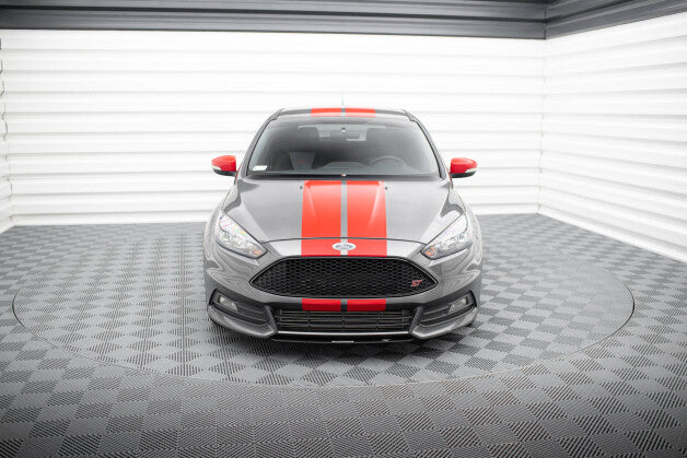 Frontlippe V.3 passend für Ford Focus ST Mk3 FL schwarz matt
