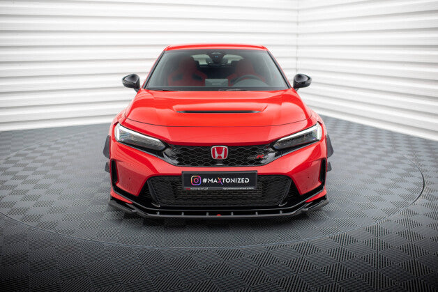 Frontlippe V.3 passend für Honda Civic Type-R Mk 11 schwarz Hochglanz
