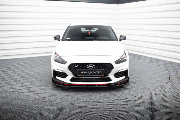 Frontlippe V.3 passend für Hyundai I30 N Mk3 Hatchback/ Fastback schwarz Hochglanz