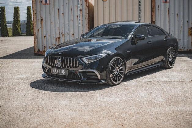 Frontlippe V.3 passend für Mercedes-AMG CLS 53 C257 schwarz Hochglanz