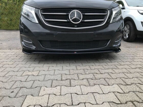 Frontlippe V.3 passend für Mercedes V-Klasse W447 schwarz Hochglanz