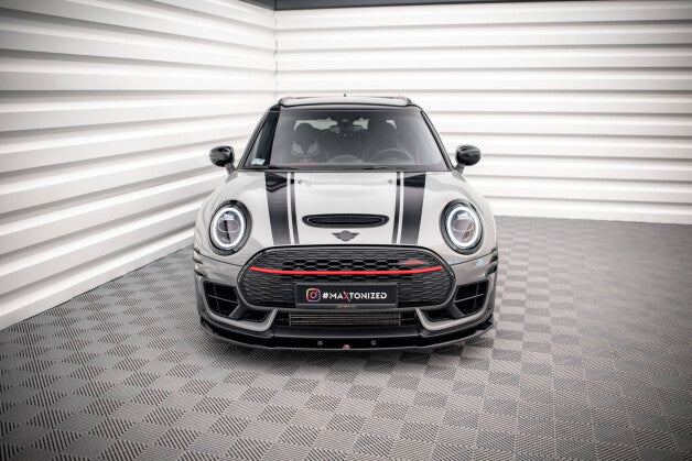 Frontlippe V.3 passend für Mini Cooper Clubman John Cooper Works F54 FL schwarz Hochglanz