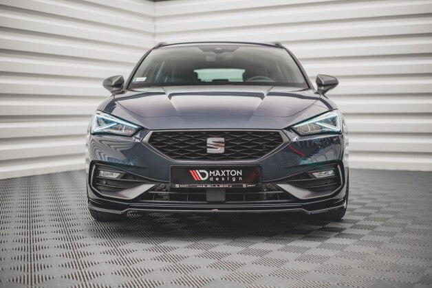 Frontlippe V.3 passend für Seat Leon FR Mk4 schwarz Hochglanz (4255647812257)