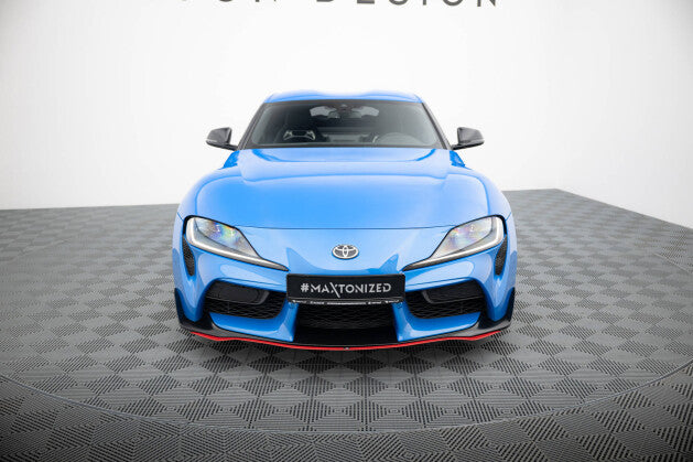 Frontlippe V.3 passend für Toyota Supra Mk5 rot Hochglanz