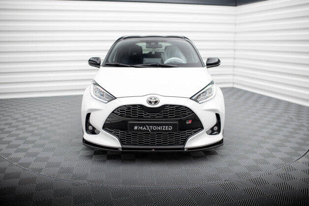 Frontlippe V.3 passend für Toyota Yaris Mk4 schwarz Hochglanz