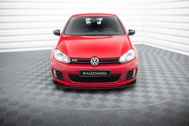 Frontlippe V.3 passend für VW Golf GTI Mk6 schwarz matt