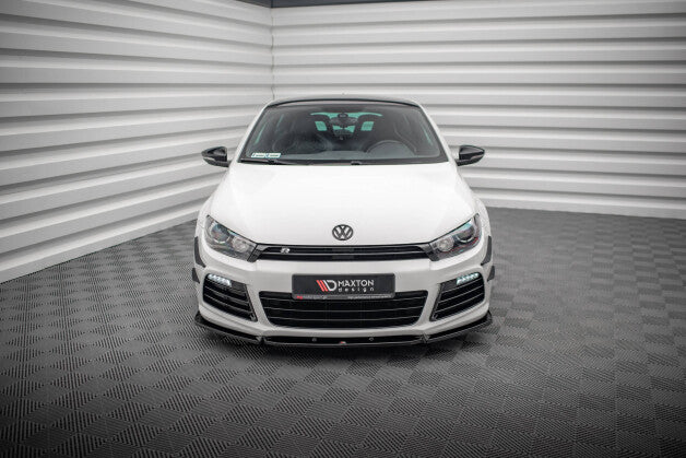Frontlippe V.3 passend für VW Scirocco R Mk3 schwarz Hochglanz