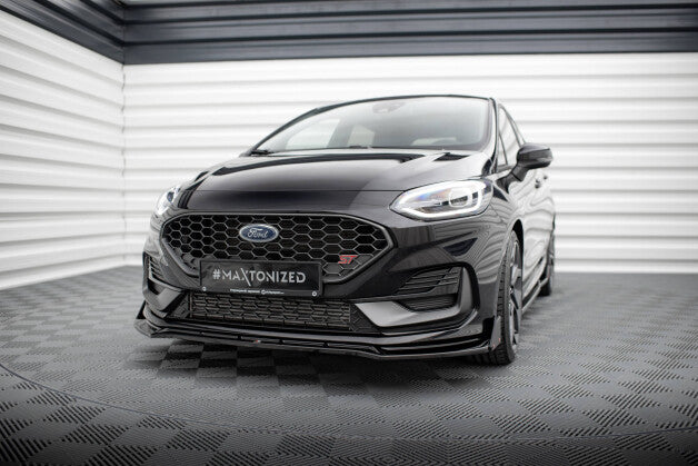 Frontlippe V.4 + Flaps passend für Ford Fiesta ST / ST-line Mk8 FL
