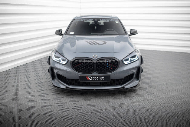 Frontlippe V.4 passend für BMW 1er M-Paket/ M135i / 128ti F40 schwarz Hochglanz