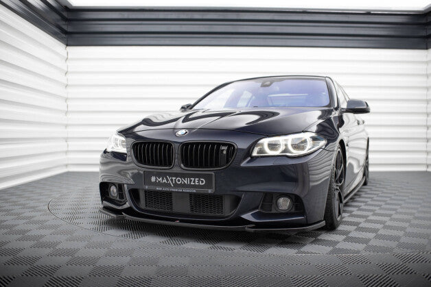 Frontlippe V.4 passend für BMW 5er F10/F11 M-Paket schwarz Hochglanz