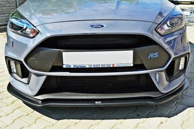 Frontlippe V.4 passend für Ford Focus RS Mk3 schwarz Hochglanz
