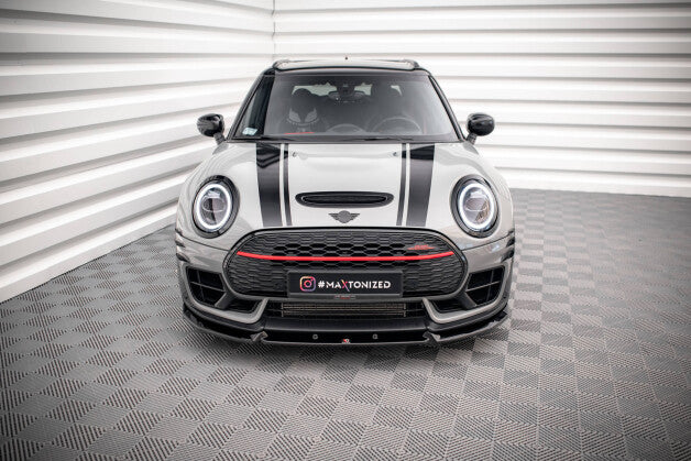Frontlippe V.4 passend für Mini Cooper Clubman John Cooper Works F54 FL schwarz Hochglanz