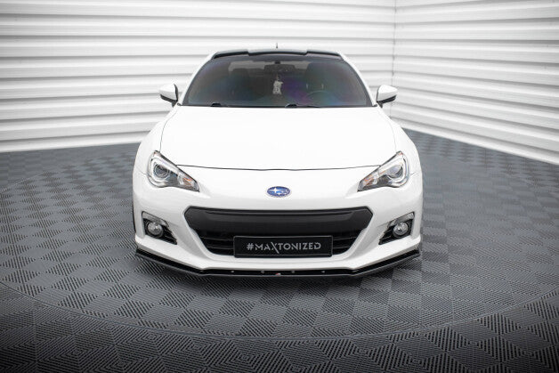 Frontlippe V.4 passend für Subaru BRZ Mk1 schwarz Hochglanz