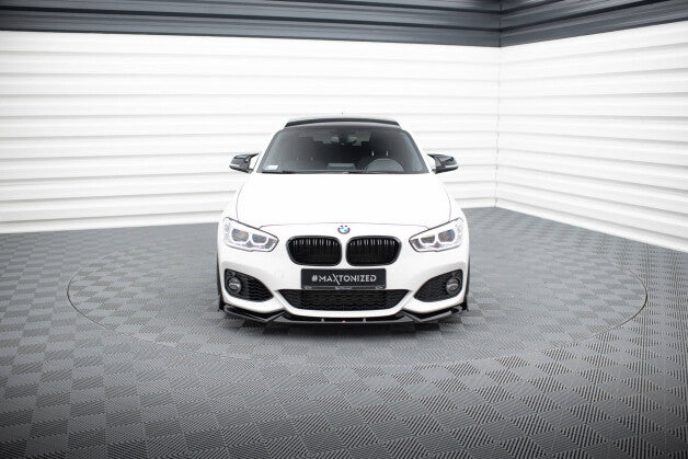 Frontlippe V.5 + Flaps passend für BMW 1er M-Paket / M140i F20 FL