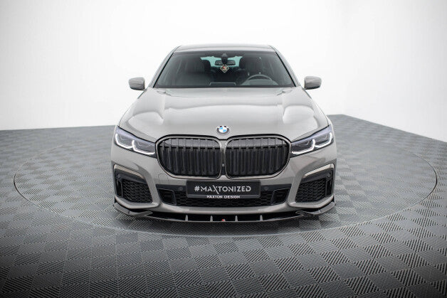 Frontlippe V.5 passend für BMW 7 M-Paket G11 / G12 FL schwarz Hochglanz
