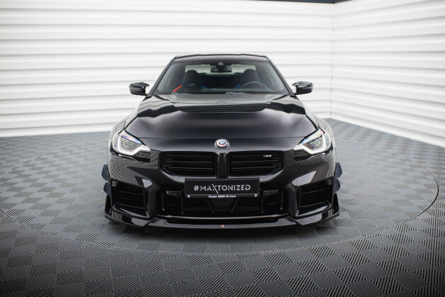 Frontlippe V.5 passend für BMW M2 G87 schwarz Hochglanz